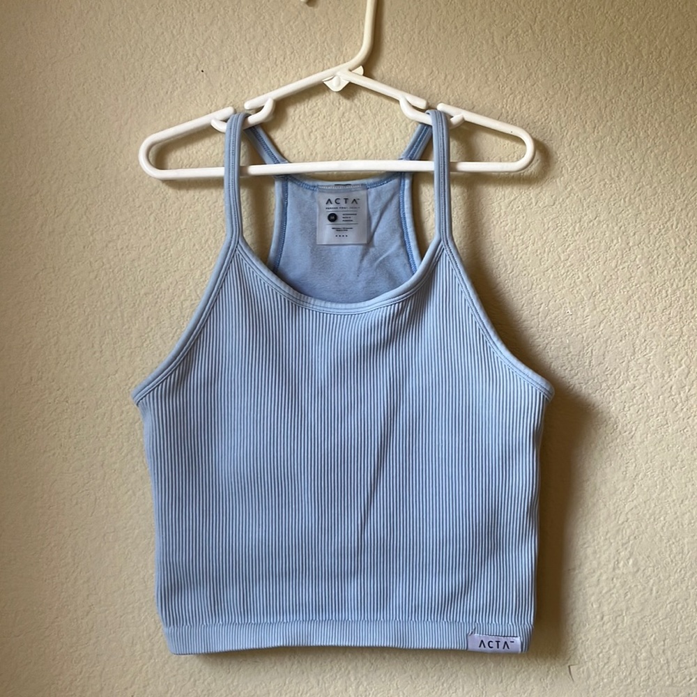 Acta Ribbed Bra Tank